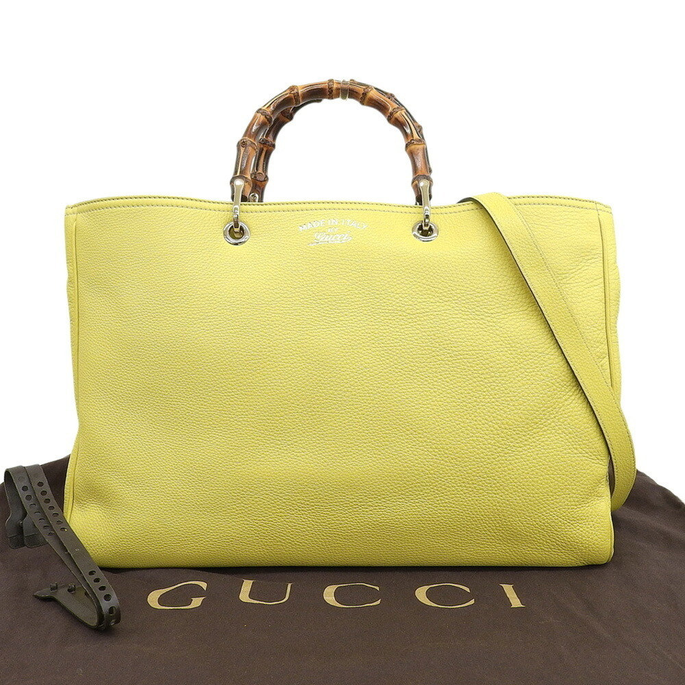 Gucci Bamboo Shopper Large Tote Bag 323658・525040 Shoulder Handbag